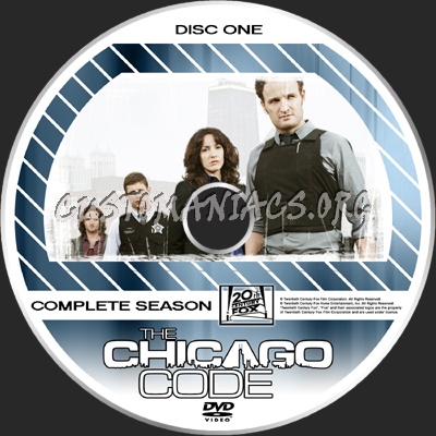 Chicago Code - Complete Season dvd label