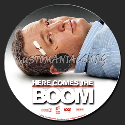 Here Comes The Boom dvd label