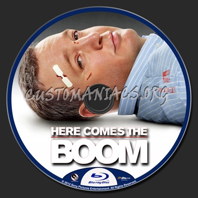 Here Comes The Boom blu-ray label