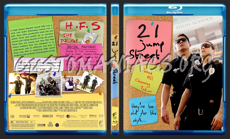 21 Jump Street blu-ray cover