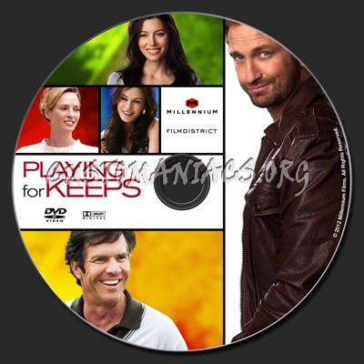 Playing For Keeps dvd label