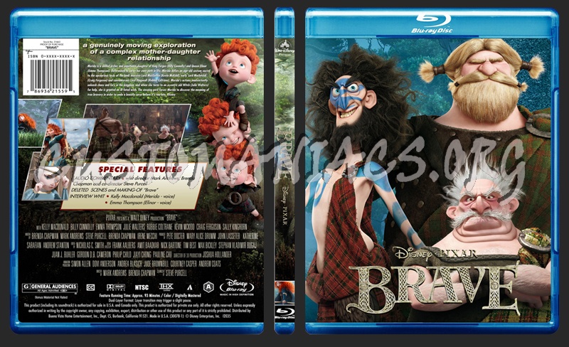 Brave blu-ray cover