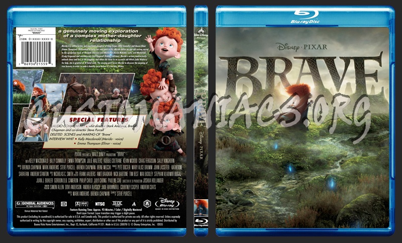 Brave blu-ray cover