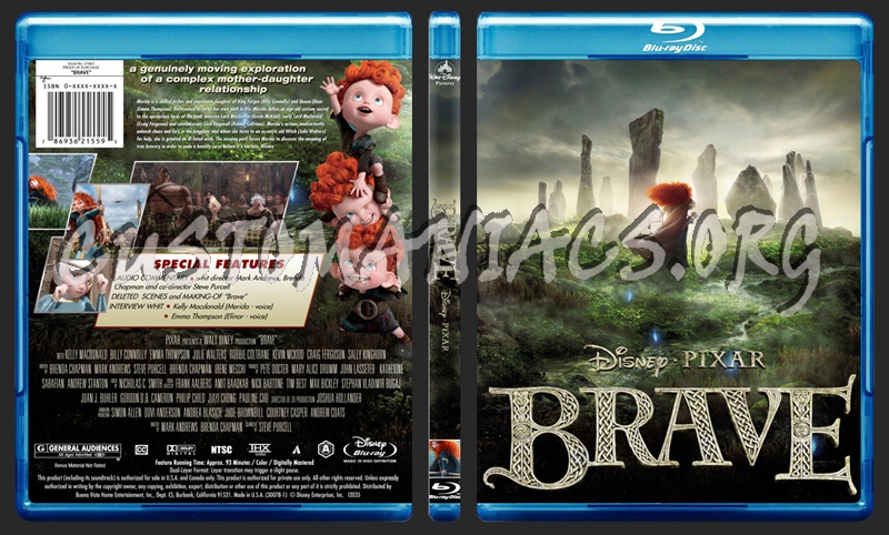 Brave blu-ray cover