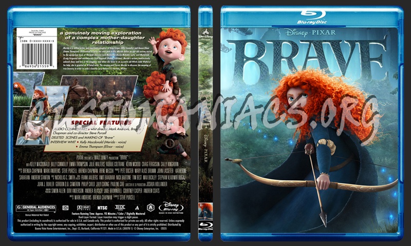 Brave blu-ray cover