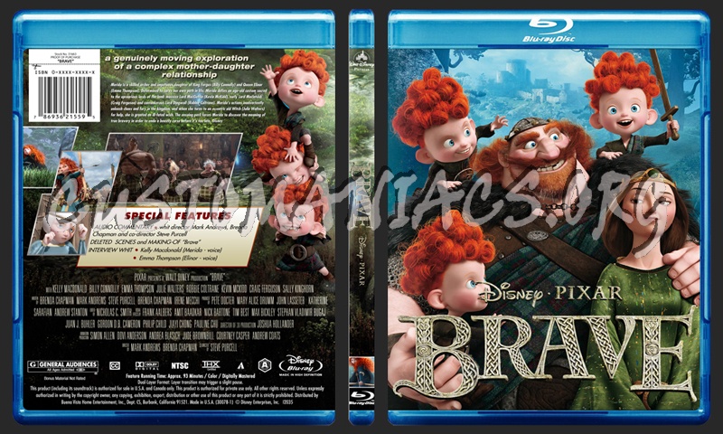 Brave blu-ray cover