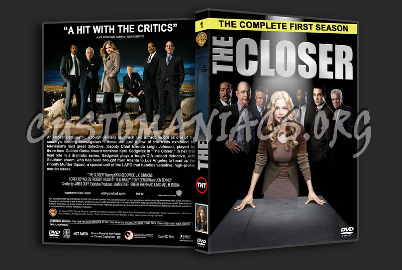 The Closer: Seasons 1-7 dvd cover