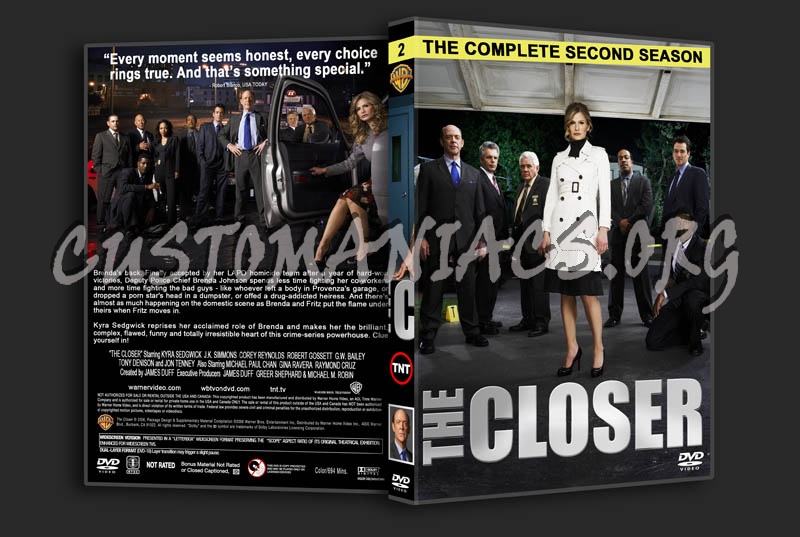 The Closer: Seasons 1-7 dvd cover