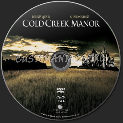 Cold Creek Manor dvd label