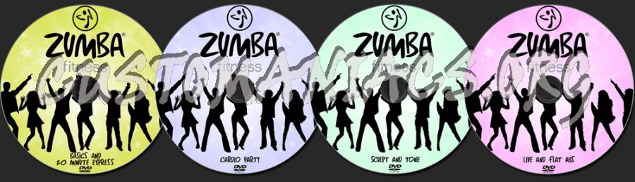 zumba dvd label