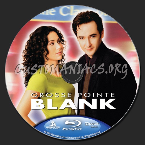 Grosse Pointe Blank blu-ray label