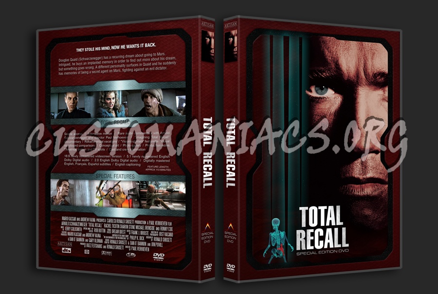 Total Recall dvd cover