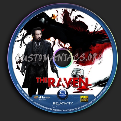 The Raven blu-ray label