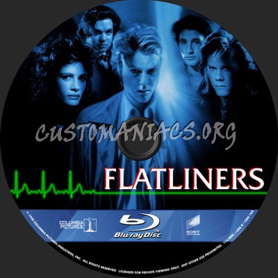 Flatliners blu-ray label