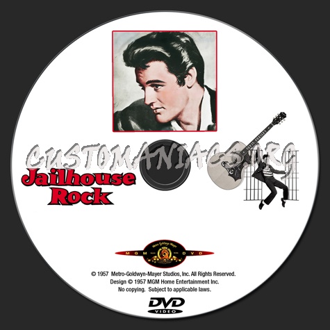 Jailhouse Rock dvd label