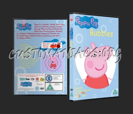 Peppa Pig : Bubbles dvd cover