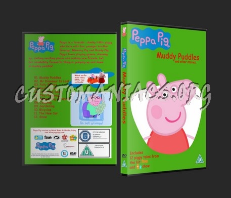 Peppa Pig: Muddy Puddles dvd cover