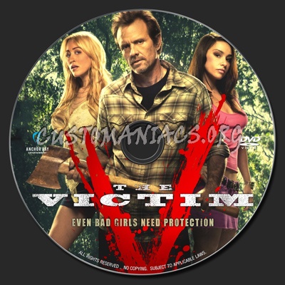 The Victim (2011) dvd label