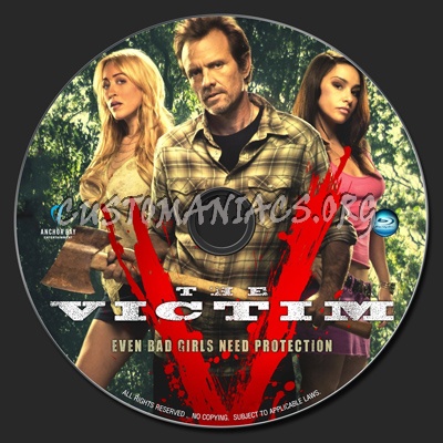 The Victim (2011) blu-ray label