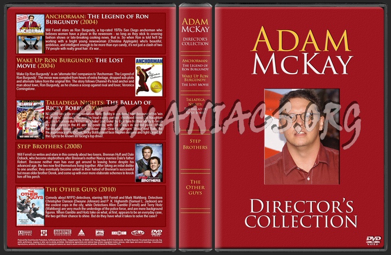 Adam McKay - Director's Collection dvd cover