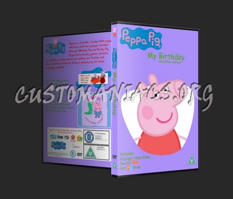 Peppa Pig: My Birthday dvd cover