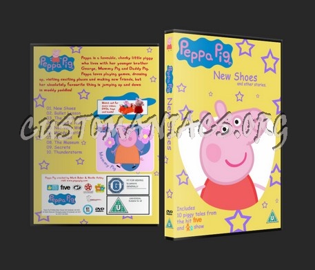 Peppa Pig: New Shoes dvd cover