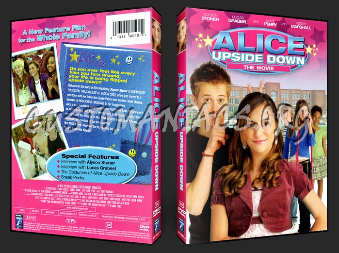Alice Upside Down The Movie dvd cover