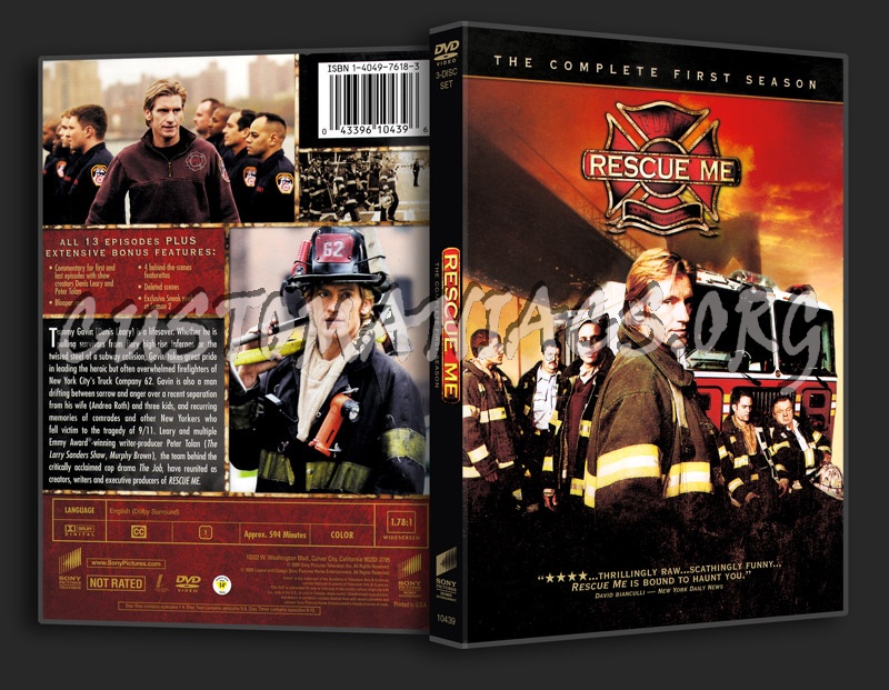 Rescue Me Season 1 dvd cover