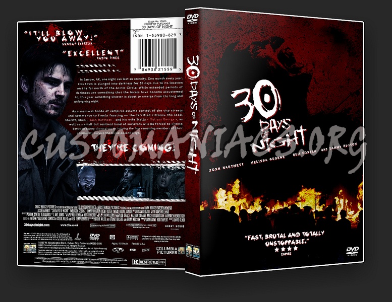 30 Days Of Night dvd cover