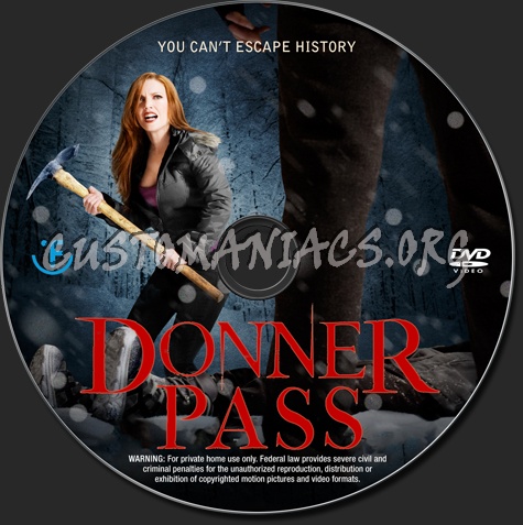 Donner Pass dvd label