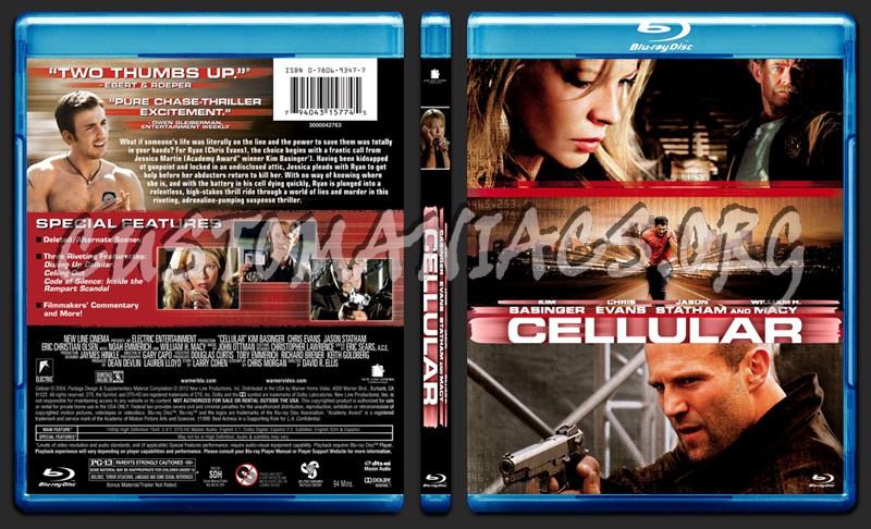 Cellular blu-ray cover