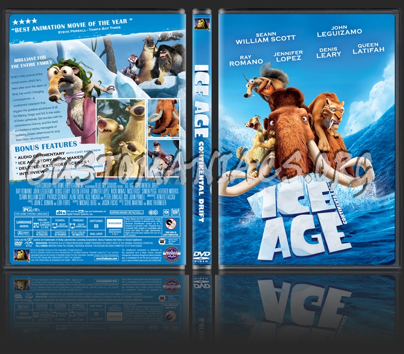 Ice Age 4 Continental Drift dvd cover