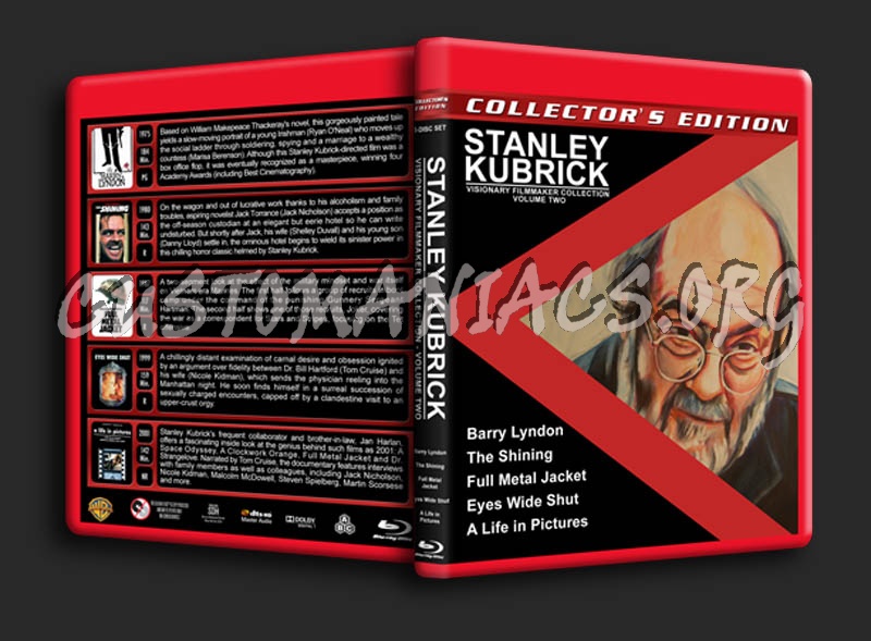 Stanley Kubrick Collection - Volume 2 blu-ray cover