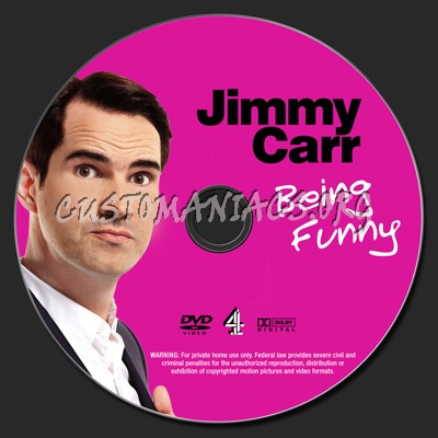 Jimmy Car: Being Funny dvd label