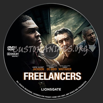 Freelancers dvd label