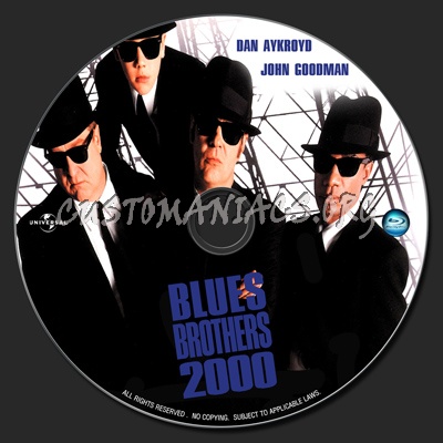 Blues Brothers 2000 (1998) blu-ray label