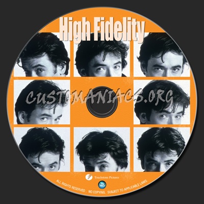 High Fidelity (2000) blu-ray label