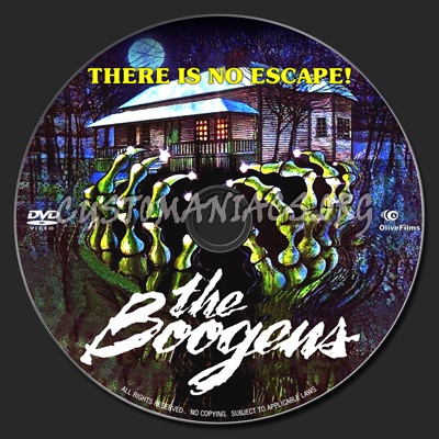 The Boogens (1981) dvd label