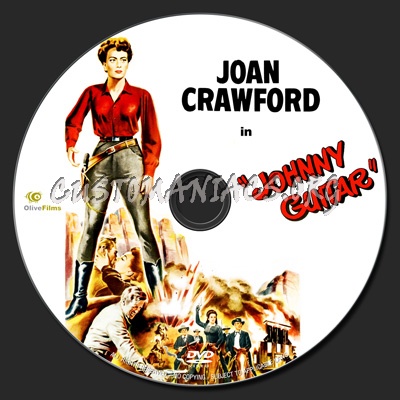 Johnny Guitar (1954) dvd label