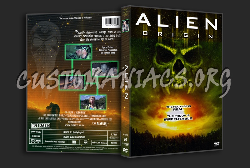 Alien Origin dvd cover