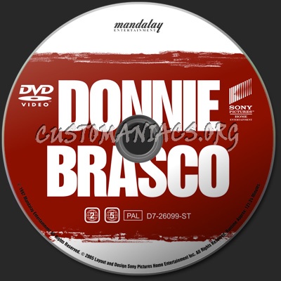 Donnie Brasco dvd label