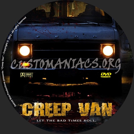 Creep Van dvd label