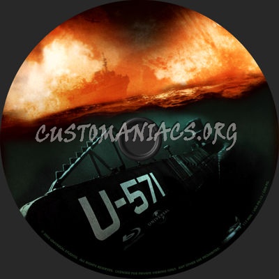 U-571 blu-ray label