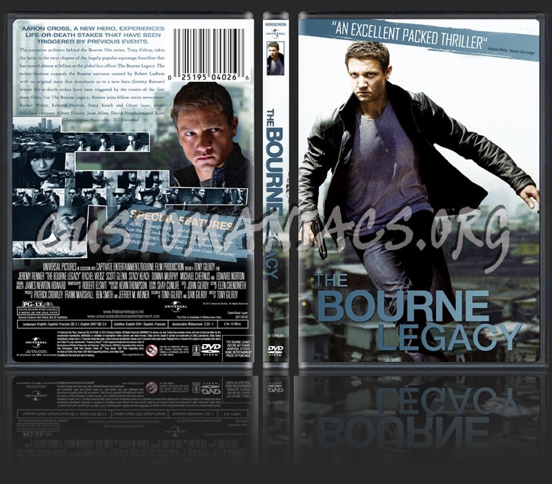 The Bourne Legacy dvd cover