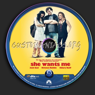 She Wants Me blu-ray label