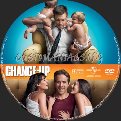 The Change Up dvd label
