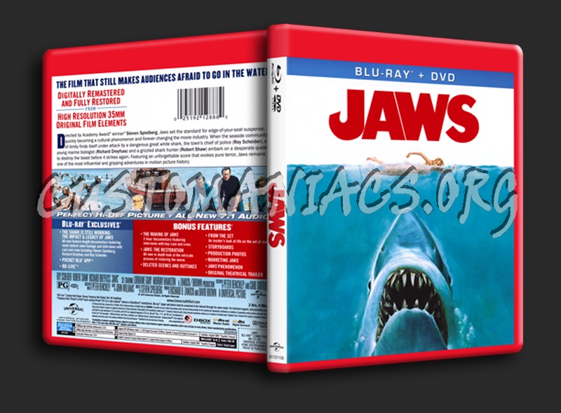 Jaws blu-ray cover