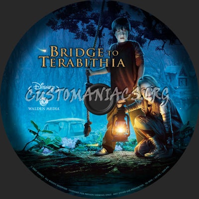 Bridge To Terabithia blu-ray label