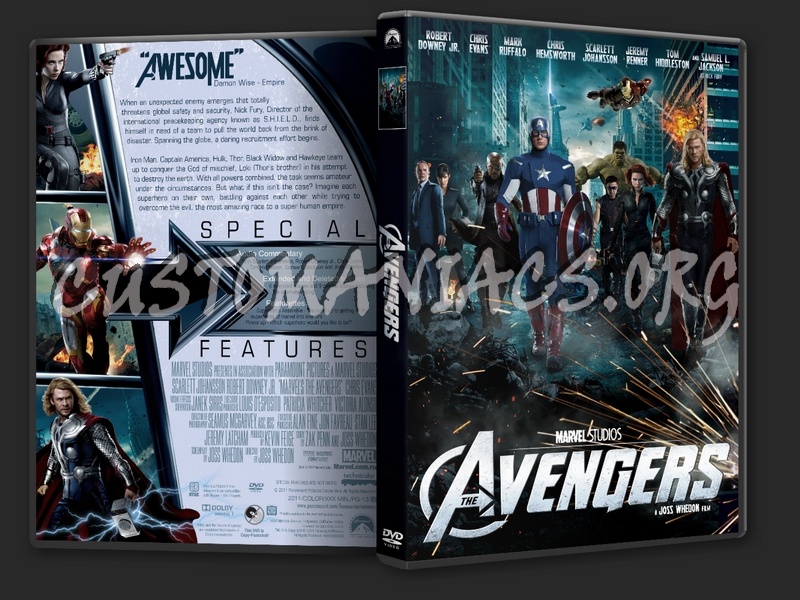 The Avengers dvd cover