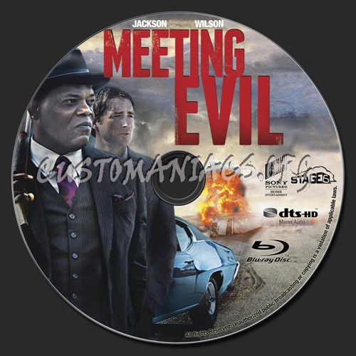 Meeting Evil blu-ray label